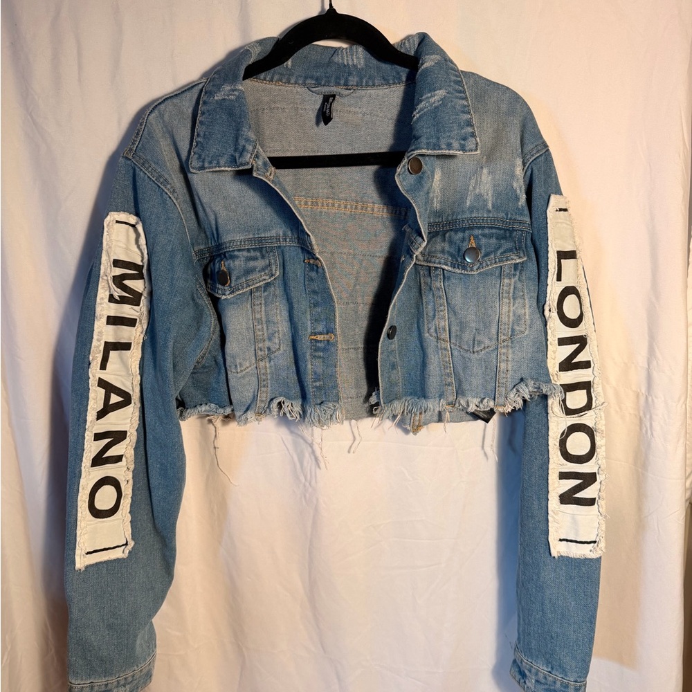 American Bazi Light Blue Denim Jacket